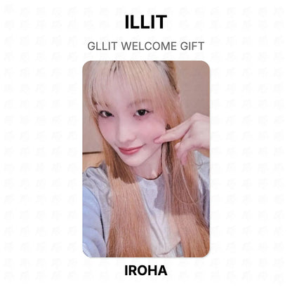 ILLIT GLLIT WELCOME GIFT Official Photocard