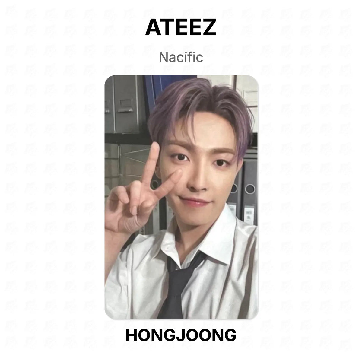ATEEZ Nacific Official Photocard