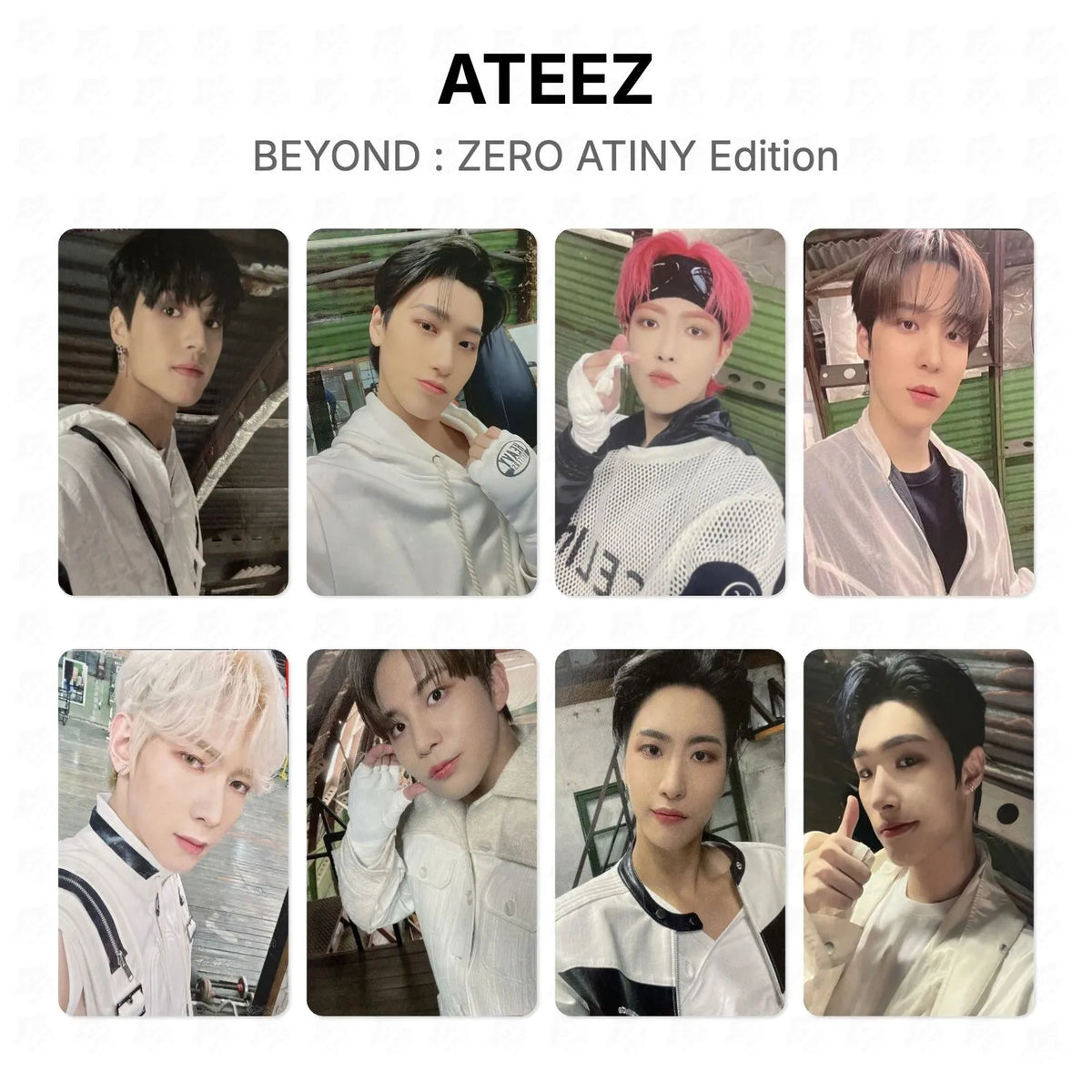 ATEEZ BEYOND : ZERO ATINY Edition Official Photocard