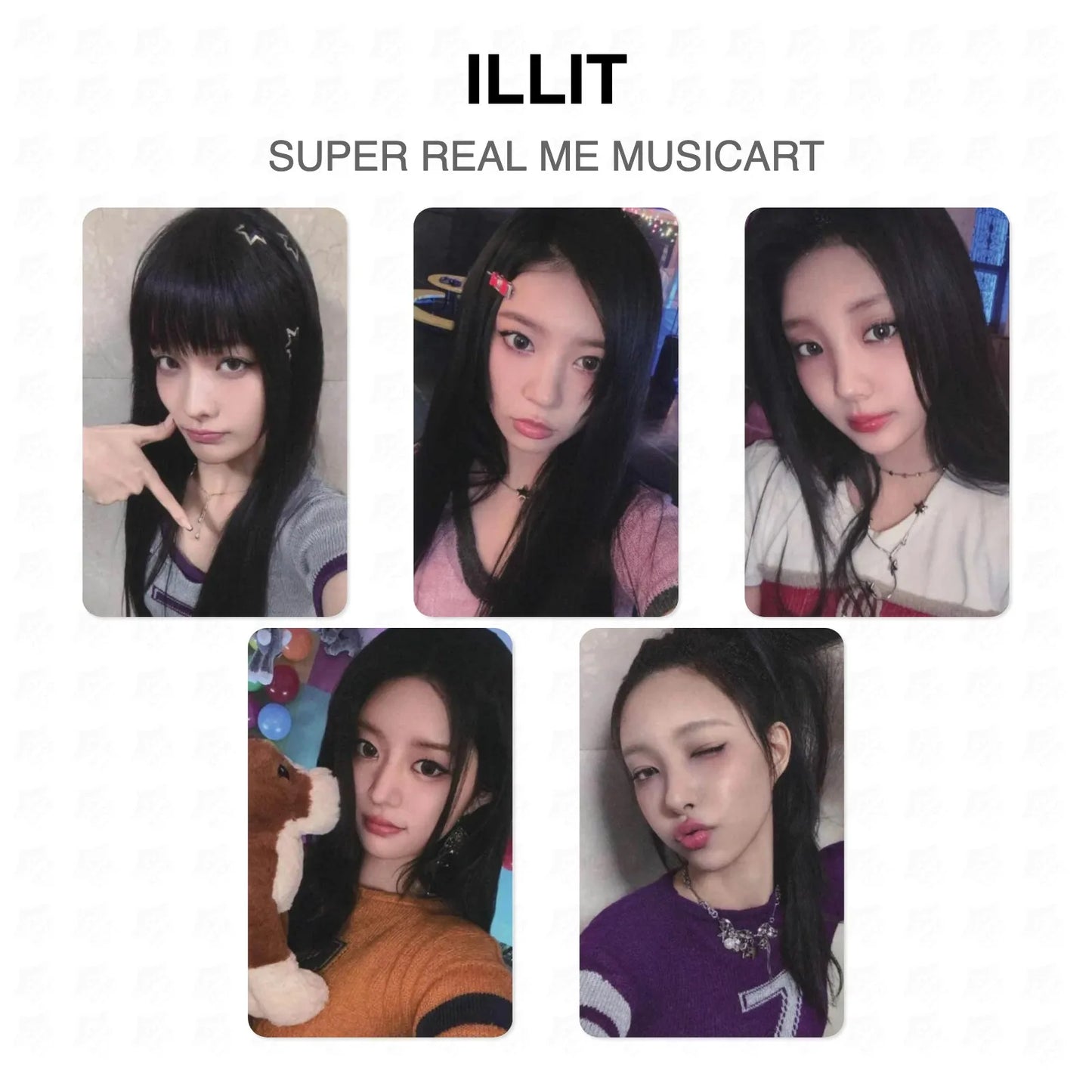 ILLIT SUPER REAL ME MUSICART Official Photocard
