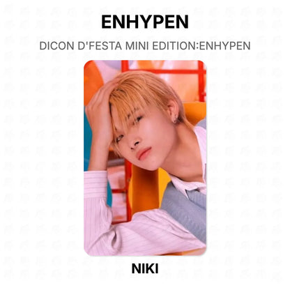 ENHYPEN DICON D'FESTA MINI EDITION:ENHYPEN Official Photocard