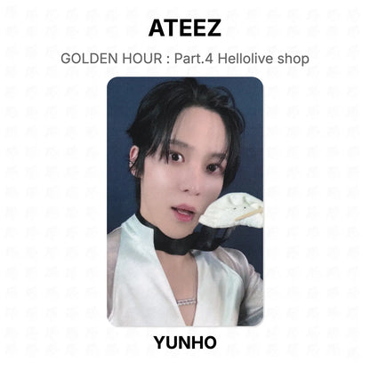 ATEEZ GOLDEN HOUR : Part.4 Hellolive shop Official Photocard