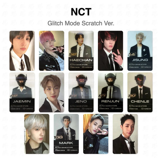 NCT Glitch Mode Scratch Ver. Official Photocard
