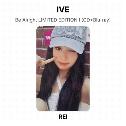 IVE Be Alright LIMITED EDITION I (CD+Blu-ray) Official Photocard