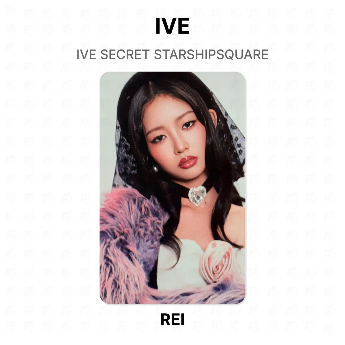 IVE SECRET STARSHIPSQUARE Official Photocard