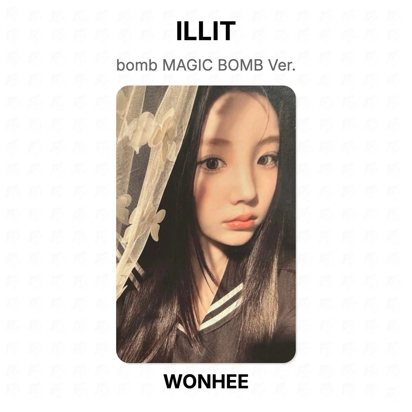 ILLIT bomb MAGIC BOMB Ver. Official Photocard