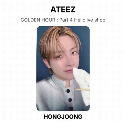 ATEEZ GOLDEN HOUR : Part.4 Hellolive shop Official Photocard