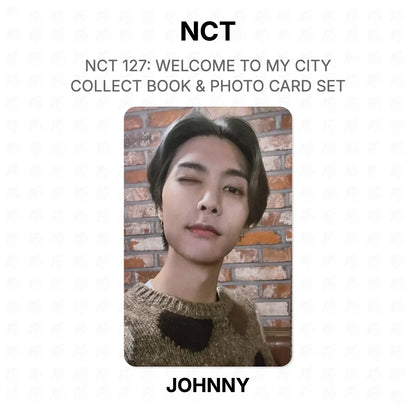 NCT 127: WELCOME TO MY CITY COLLECT BOOK & PHOTO CARD SET Official Photocard