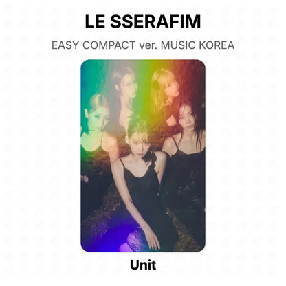 LE SSERAFIM EASY COMPACT ver. MUSIC KOREA Official Photocard