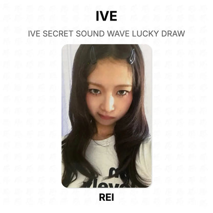 IVE SECRET SOUND WAVE LUCKY DRAW Official Photocard