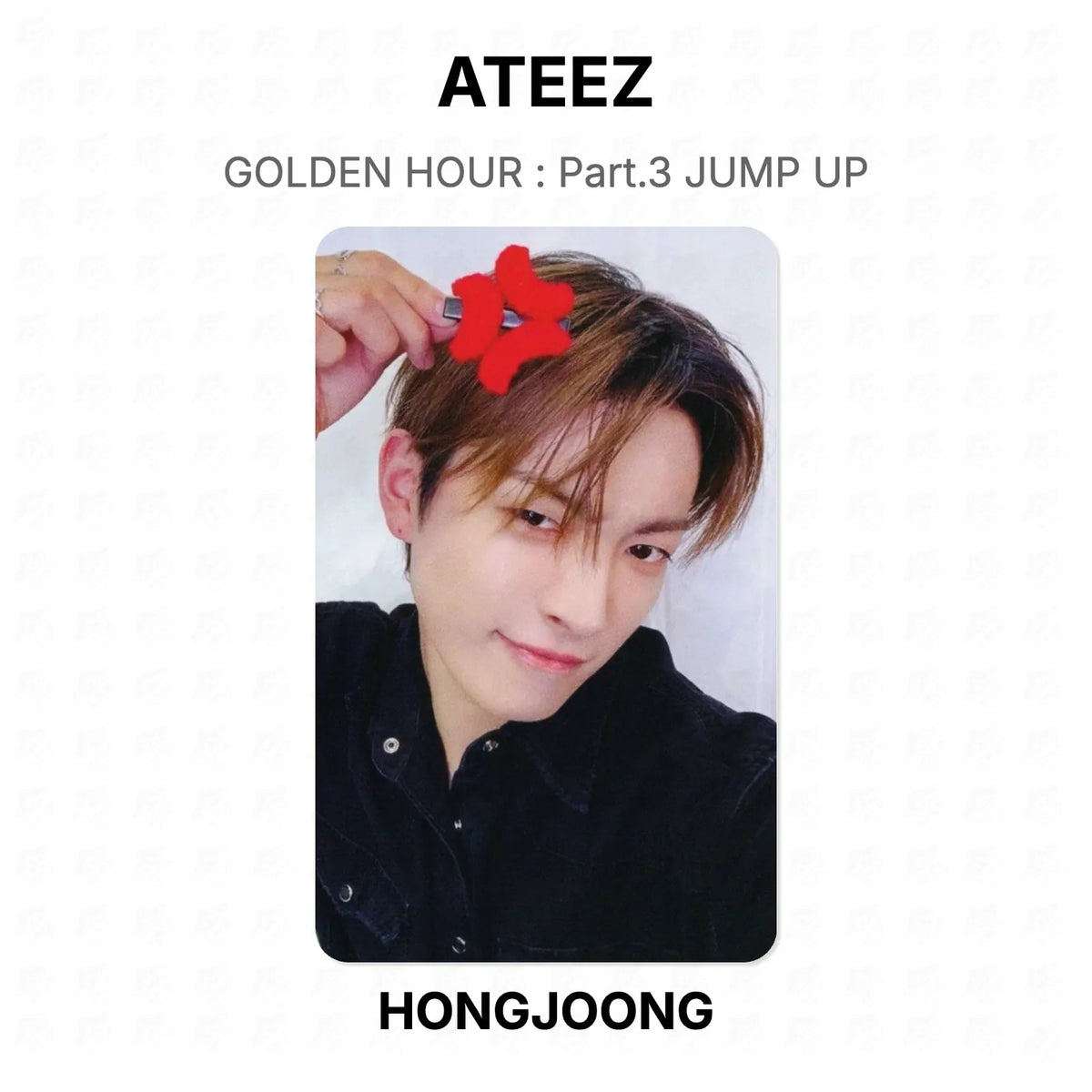 ATEEZ GOLDEN HOUR : Part.3 JUMP UP Official Photocard