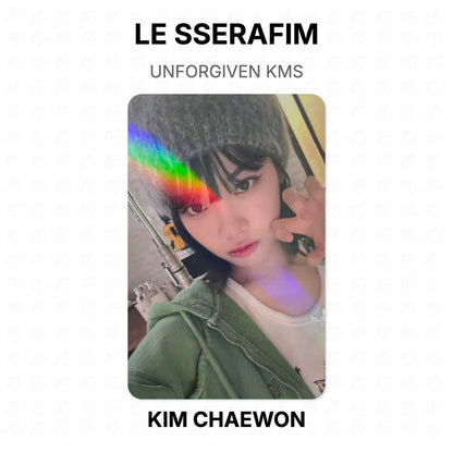 LE SSERAFIM UNFORGIVEN KMS Official Photocard
