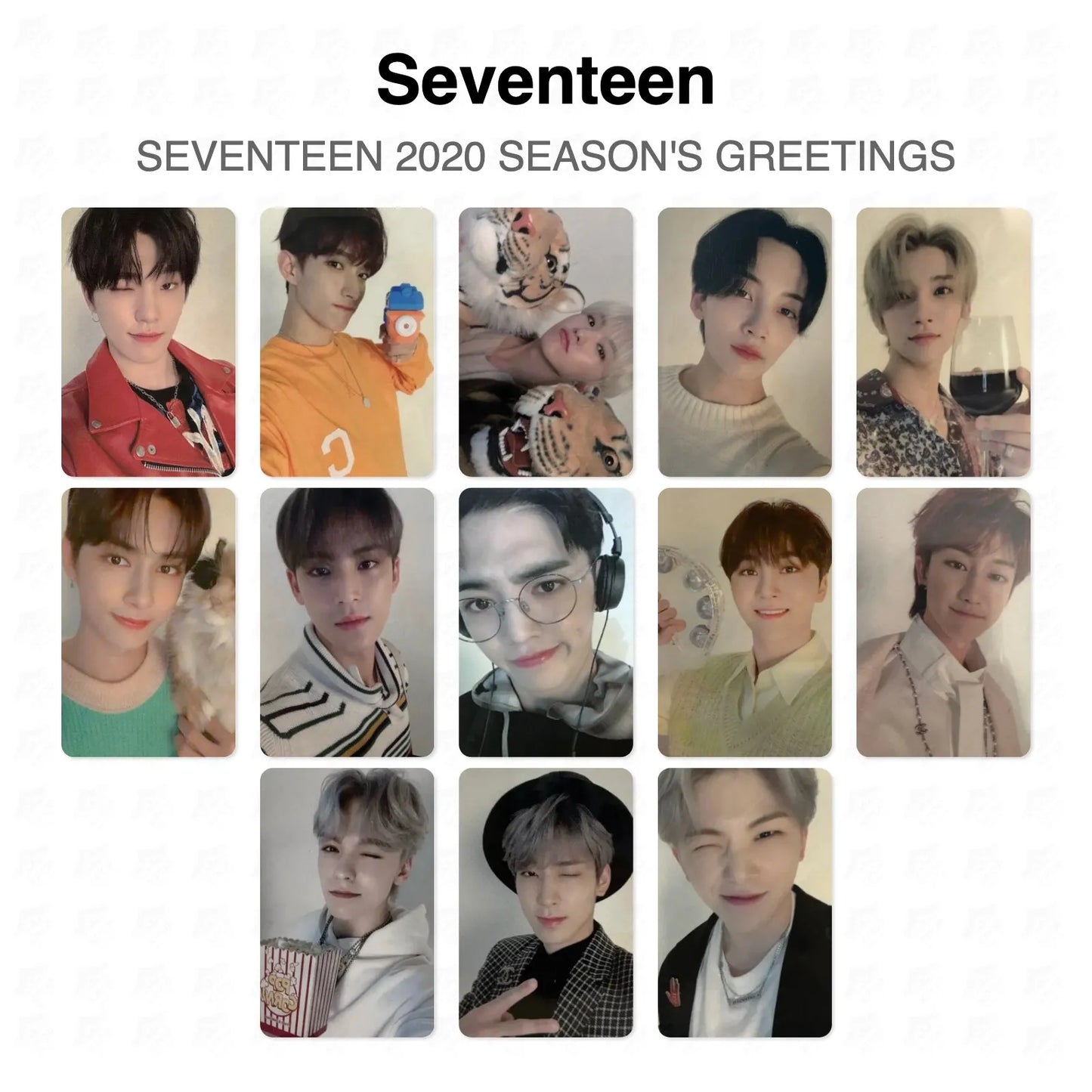 Seventeen 2020 SEASON'S GREETINGS Official Photocard
