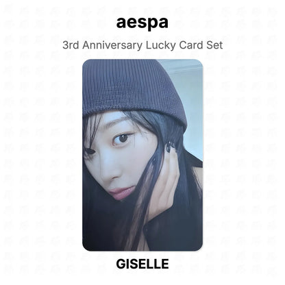 aespa 3rd Anniversary Lucky Card Set Official Photocard
