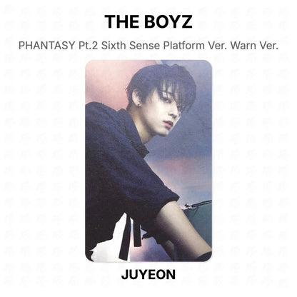 THE BOYZ PHANTASY Pt.2 Sixth Sense Platform Ver. Warn Ver. Official Photocard