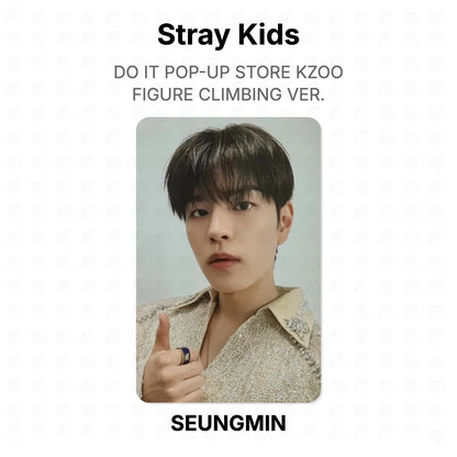 Stray Kids DO IT POP-UP STORE KZOO FIGURE CLIMBING VER. Official Photocard