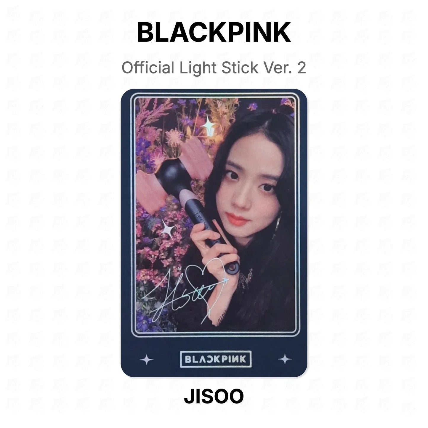 BLACKPINK Official Light Stick Ver. 2 Official Photocard