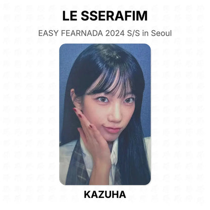 LE SSERAFIM EASY FEARNADA 2024 S/S in Seoul Official Photocard