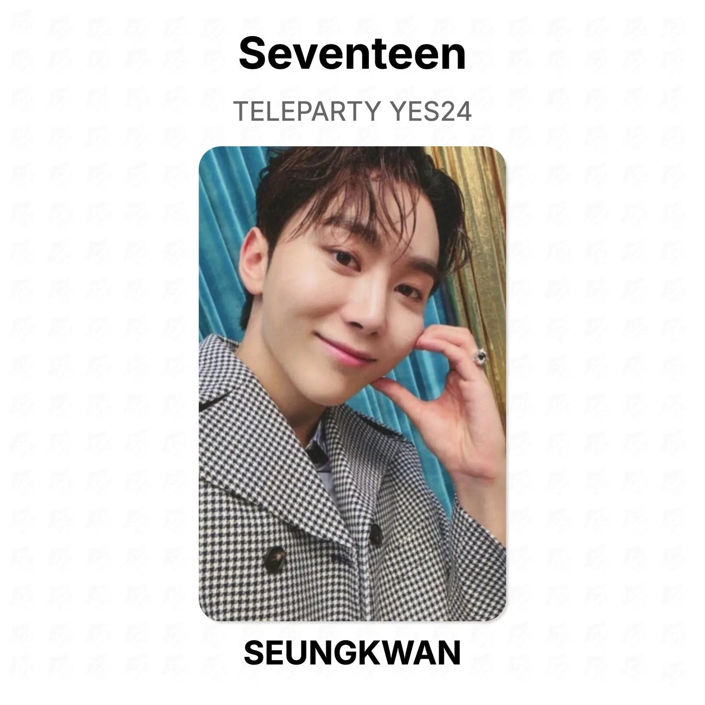 Seventeen TELEPARTY YES24 Official Photocard