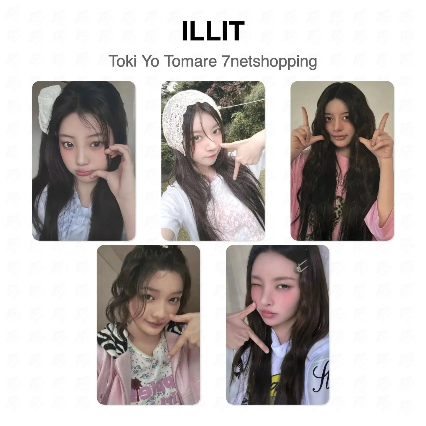ILLIT Toki Yo Tomare 7netshopping Official Photocard