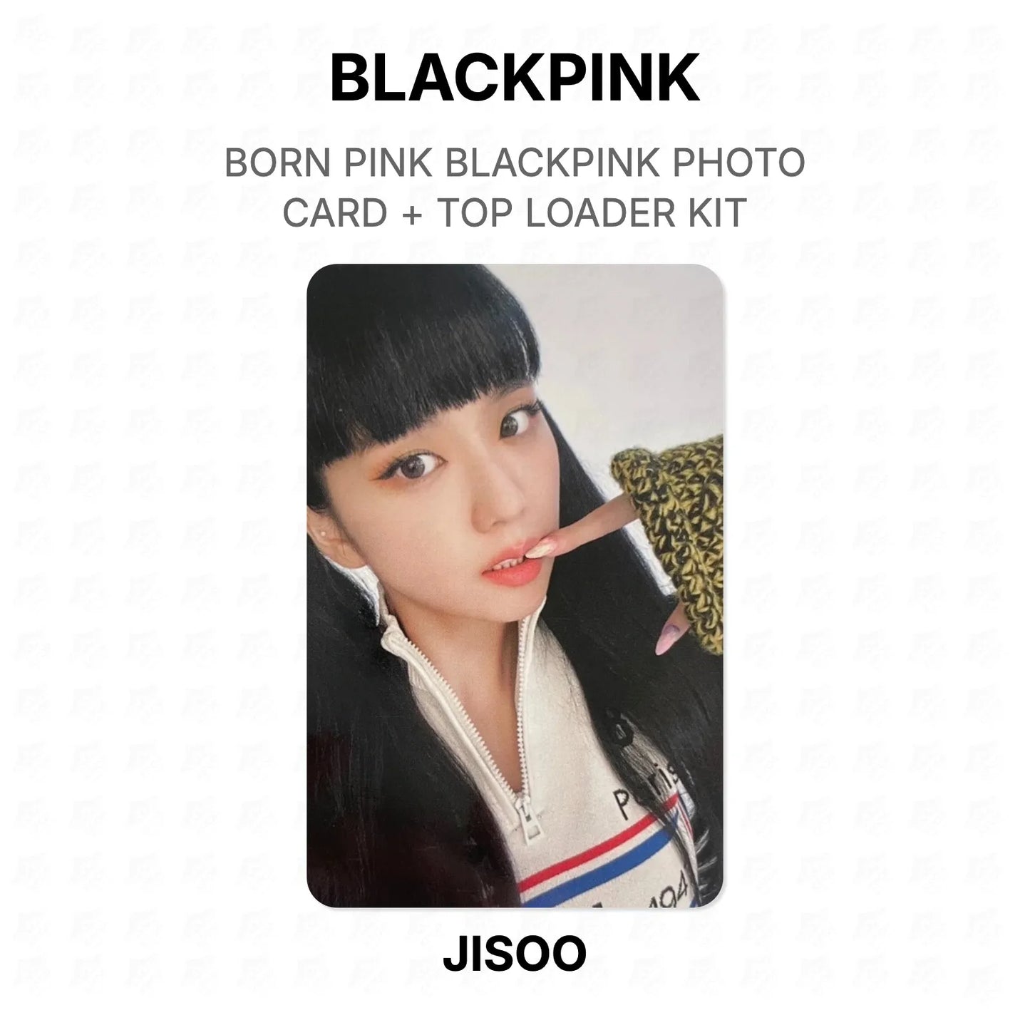 BLACKPINK BORN PINK BLACKPINK PHOTO CARD + TOP LOADER KIT Official Photocard