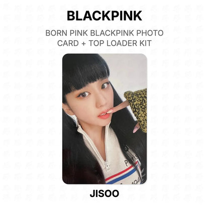 BLACKPINK BORN PINK BLACKPINK PHOTO CARD + TOP LOADER KIT Official Photocard