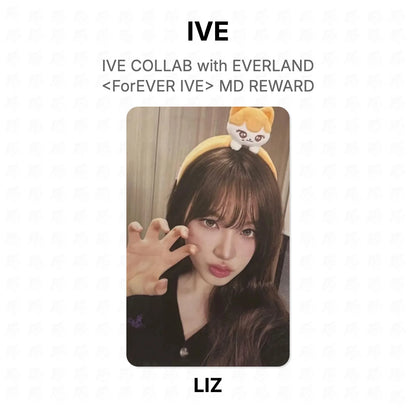 IVE COLLAB with EVERLAND <ForEVER IVE> MD REWARD Official Photocard