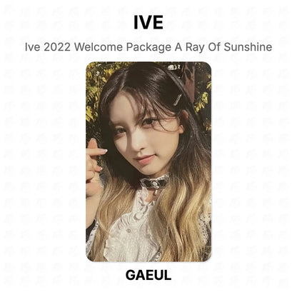 IVE 2022 Welcome Package A Ray Of Sunshine Official Photocard