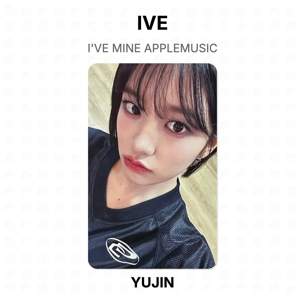 IVE I'VE MINE APPLEMUSIC Official Photocard