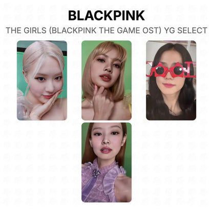 BLACKPINK THE GIRLS (BLACKPINK THE GAME OST) YG SELECT Official Photocard