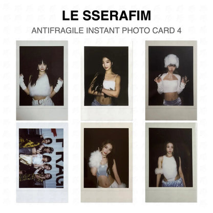 LE SSERAFIM ANTIFRAGILE INSTANT PHOTO CARD 4 Official Photocard