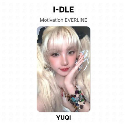 I-DLE Motivation EVERLINE Official Photocard