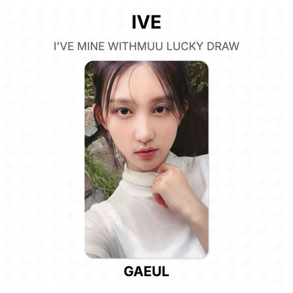 IVE I'VE MINE WITHMUU LUCKY DRAW Official Photocard