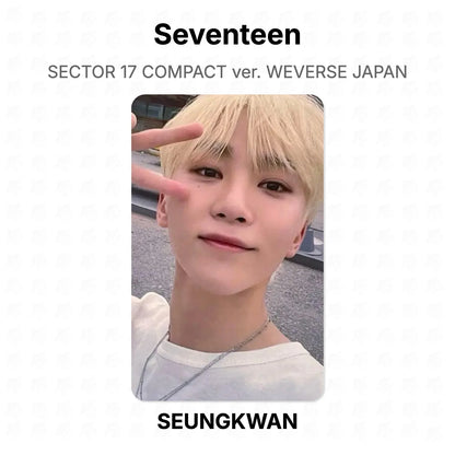Seventeen SECTOR 17 COMPACT ver. WEVERSE JAPAN Official Photocard