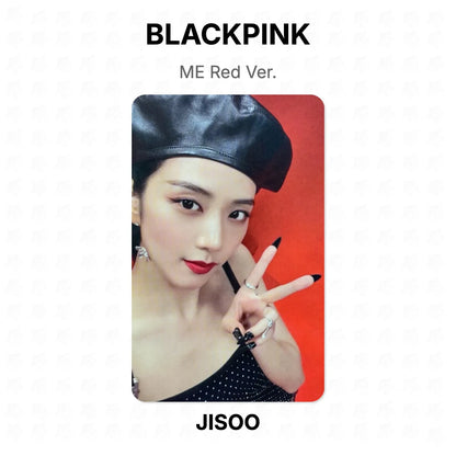 BLACKPINK ME Red Ver. Official Photocard
