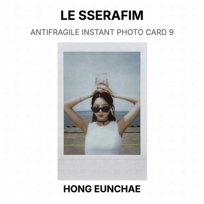 LE SSERAFIM ANTIFRAGILE INSTANT PHOTO CARD 9 Official Photocard