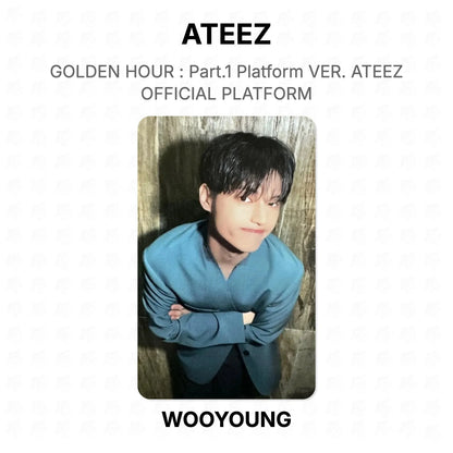 ATEEZ GOLDEN HOUR : Part.1 Platform VER. ATEEZ OFFICIAL PLATFORM Official Photocard