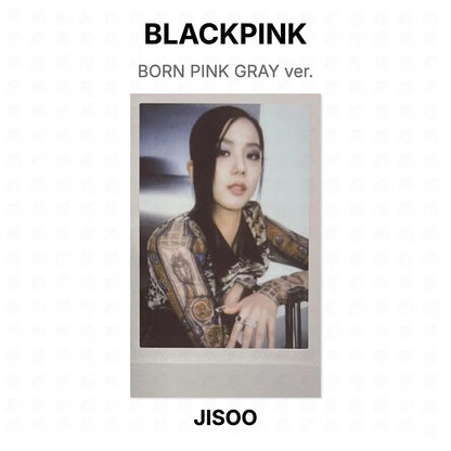 BLACKPINK BORN PINK GRAY ver. Official Photocard