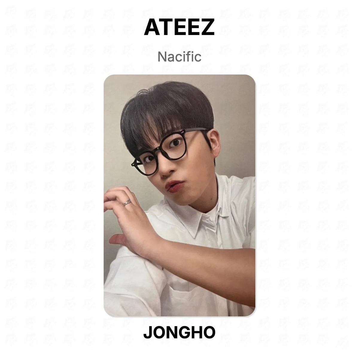 ATEEZ Nacific Official Photocard