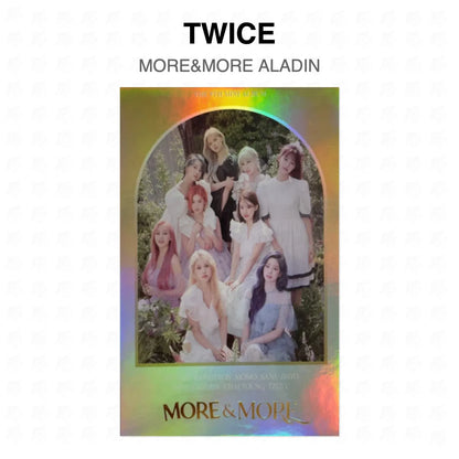 TWICE MORE&MORE ALADIN Official Photocard