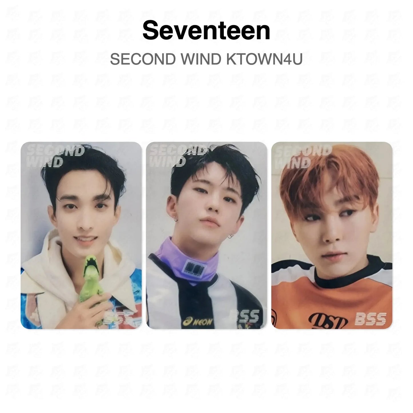Seventeen SECOND WIND KTOWN4U Official Photocard