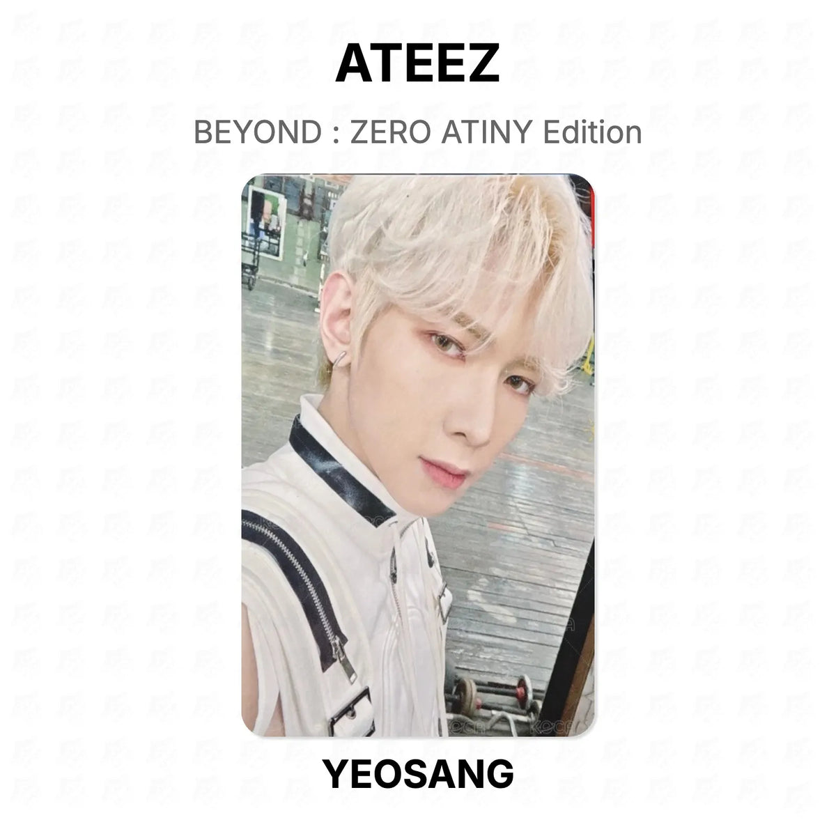 ATEEZ BEYOND : ZERO ATINY Edition Official Photocard