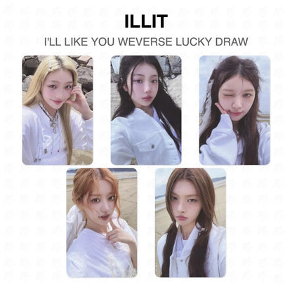 ILLIT I'LL LIKE YOU WEVERSE LUCKY DRAW Official Photocard