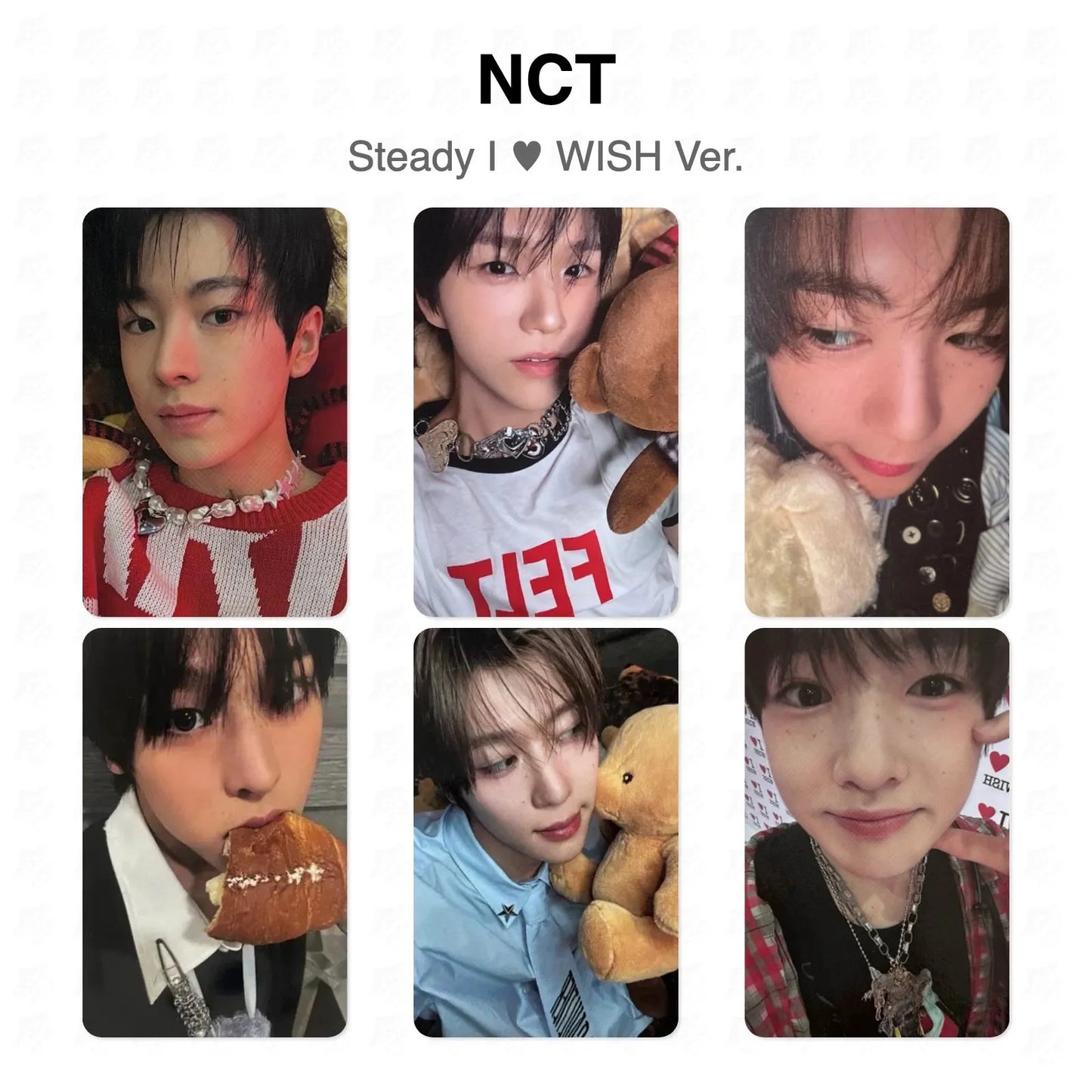 NCT Steady I WISH Ver. Official Photocard