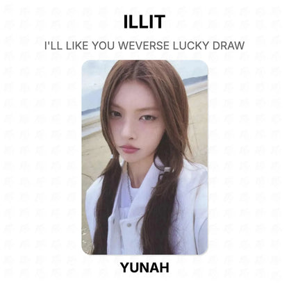 ILLIT I'LL LIKE YOU WEVERSE LUCKY DRAW Official Photocard