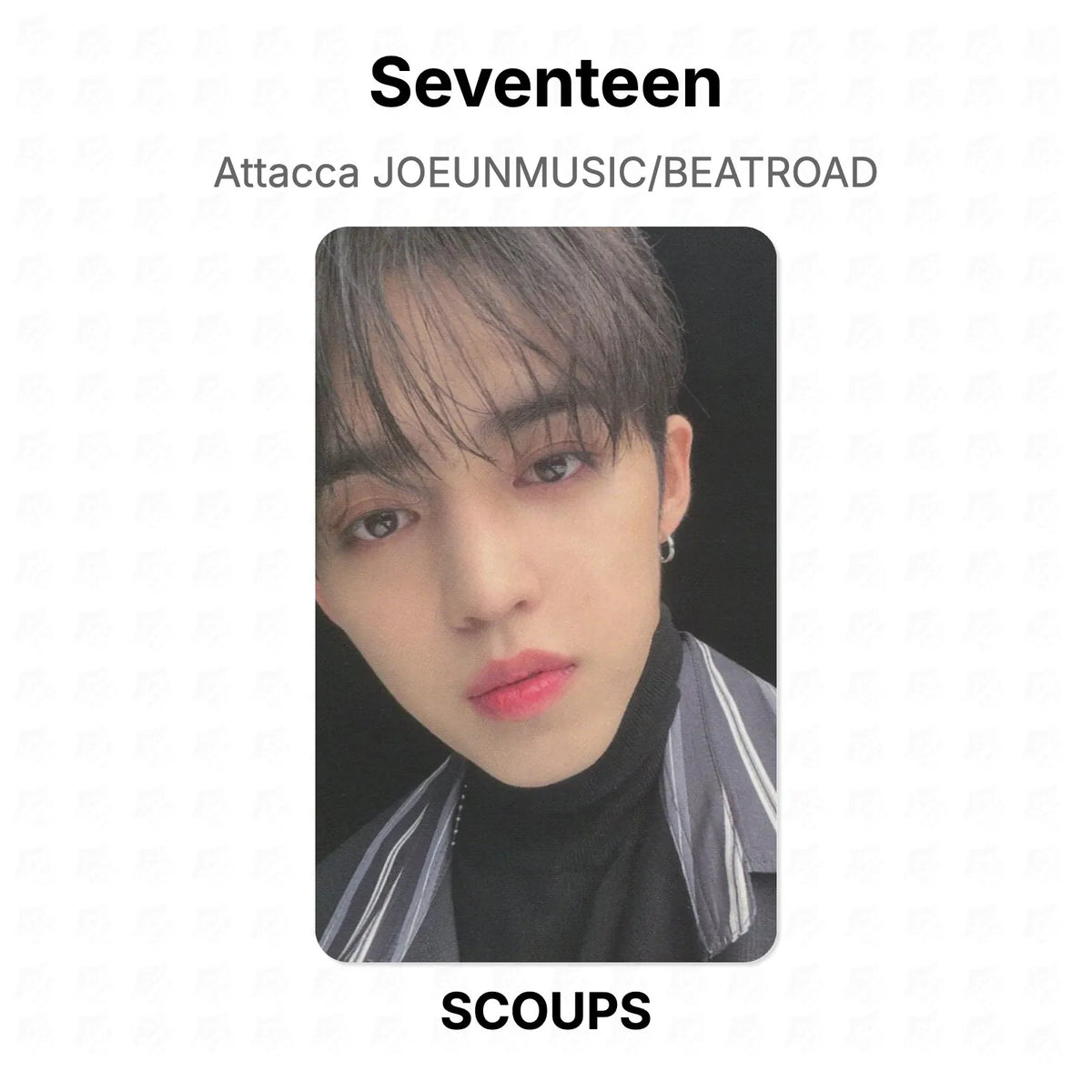Seventeen Attacca JOEUNMUSIC/BEATROAD Official Photocard