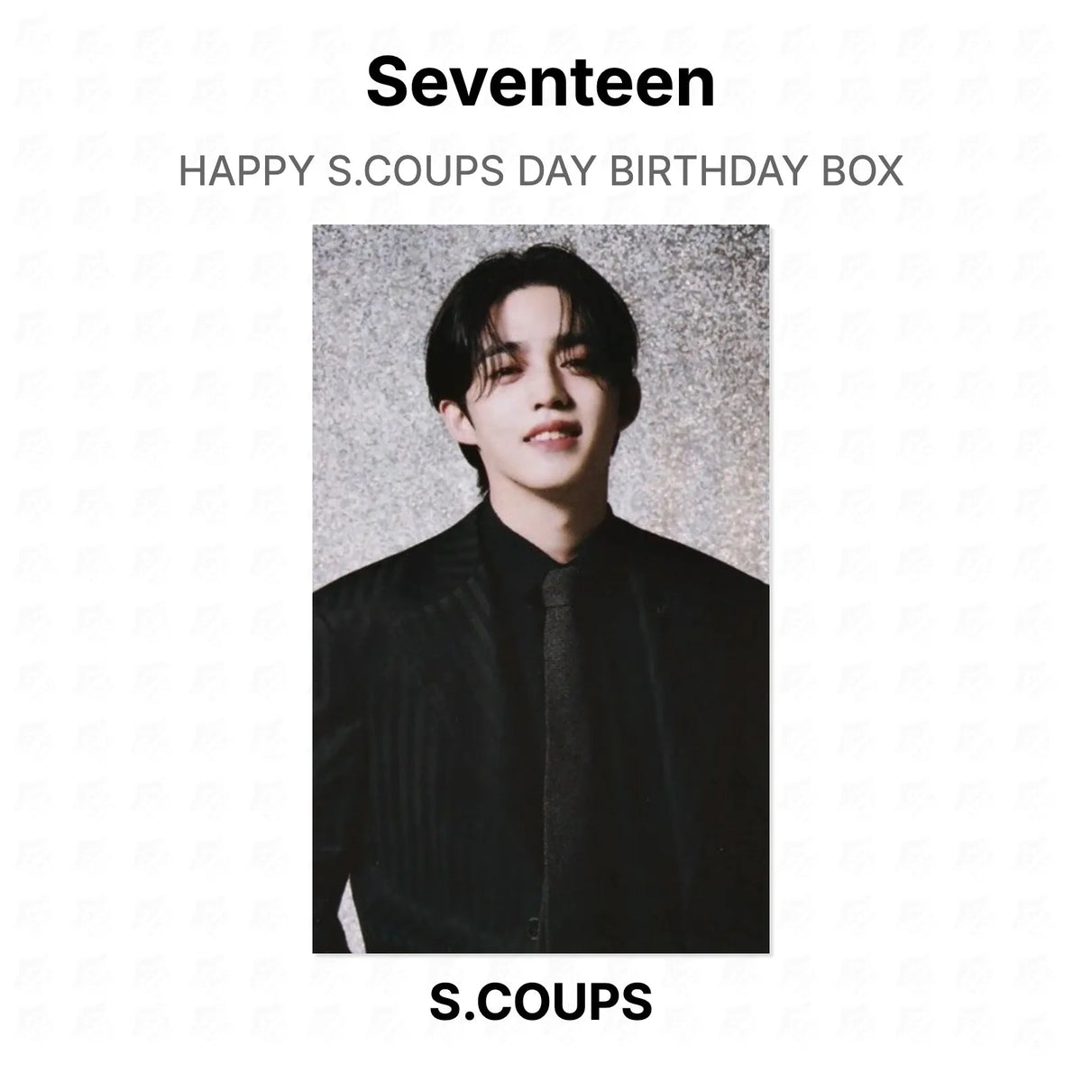 Seventeen HAPPY S.COUPS DAY BIRTHDAY BOX Official Photocard