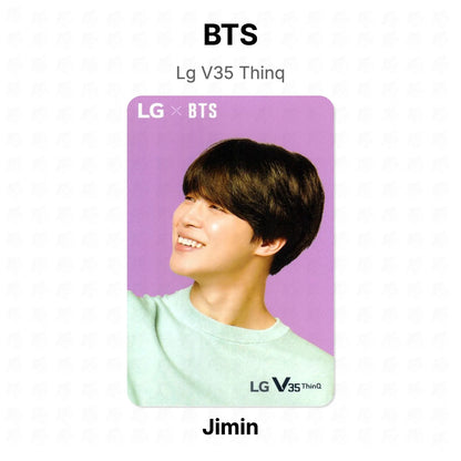 BTS Lg V35 Thinq photocard oficial