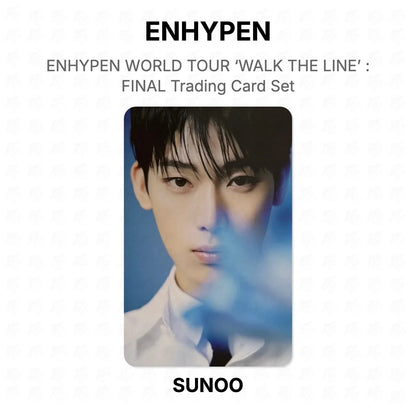 ENHYPEN WORLD TOUR ‘WALK THE LINE’ : FINAL Trading Card Set Official Photocard