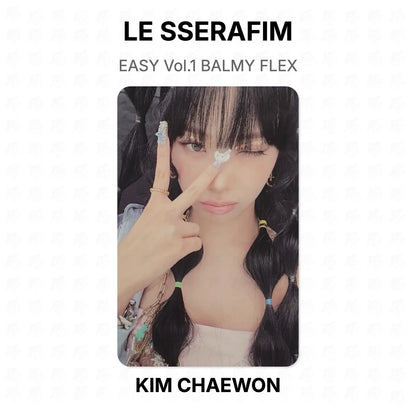 LE SSERAFIM EASY Vol.1 BALMY FLEX Official Photocard